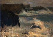 Peder Severin Kroyer Sea oil painting on canvas